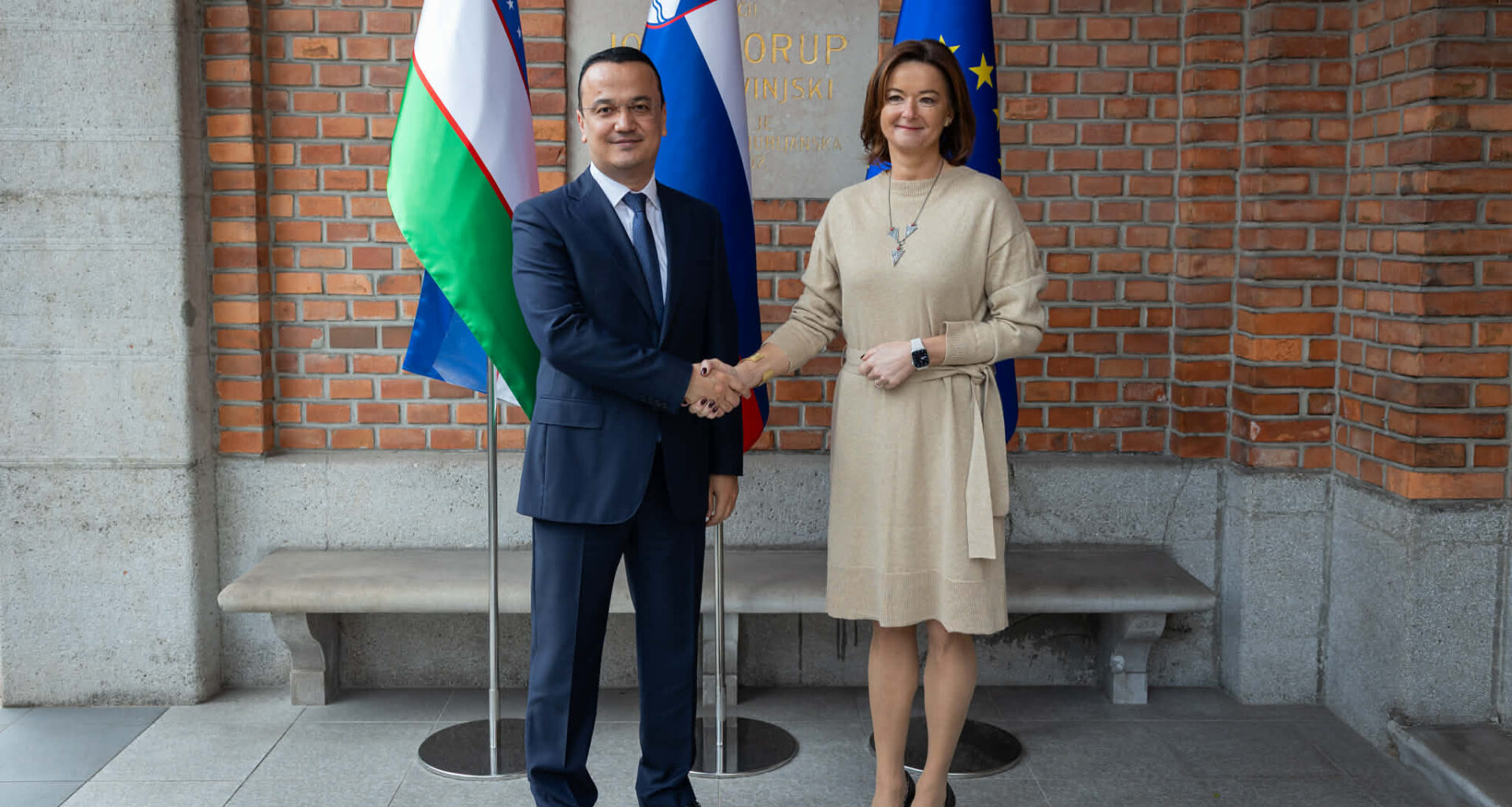 Following Slovenian-Uzbek Commission inaugural meeting, Minister Fajon highlights opportunities for enhanced cooperation