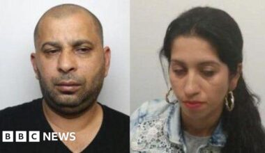 Couple jailed over trafficking and prostitution across the UK