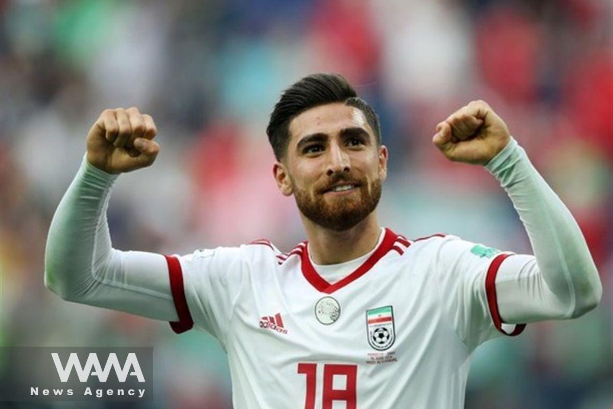 Alireza Jahanbakhsh, captain of Iran’s national football team