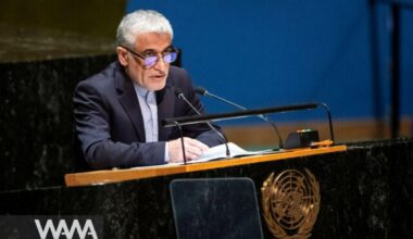 Amir Saeid Iravani, Ambassador and Permanent Representative of the Islamic Republic of Iran to the United Nations. UN