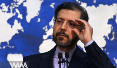 The Iranian Deputy Foreign Minister, Saed Khatibzade. Social media / WANA News Agency