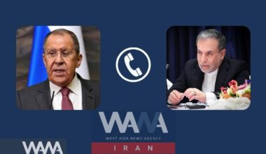 Seyed Abbas Araghchi, Minister of Foreign Affairs of the Islamic Republic of Iran, and Sergey Lavrov, Minister of Foreign Affairs of Russia phone call