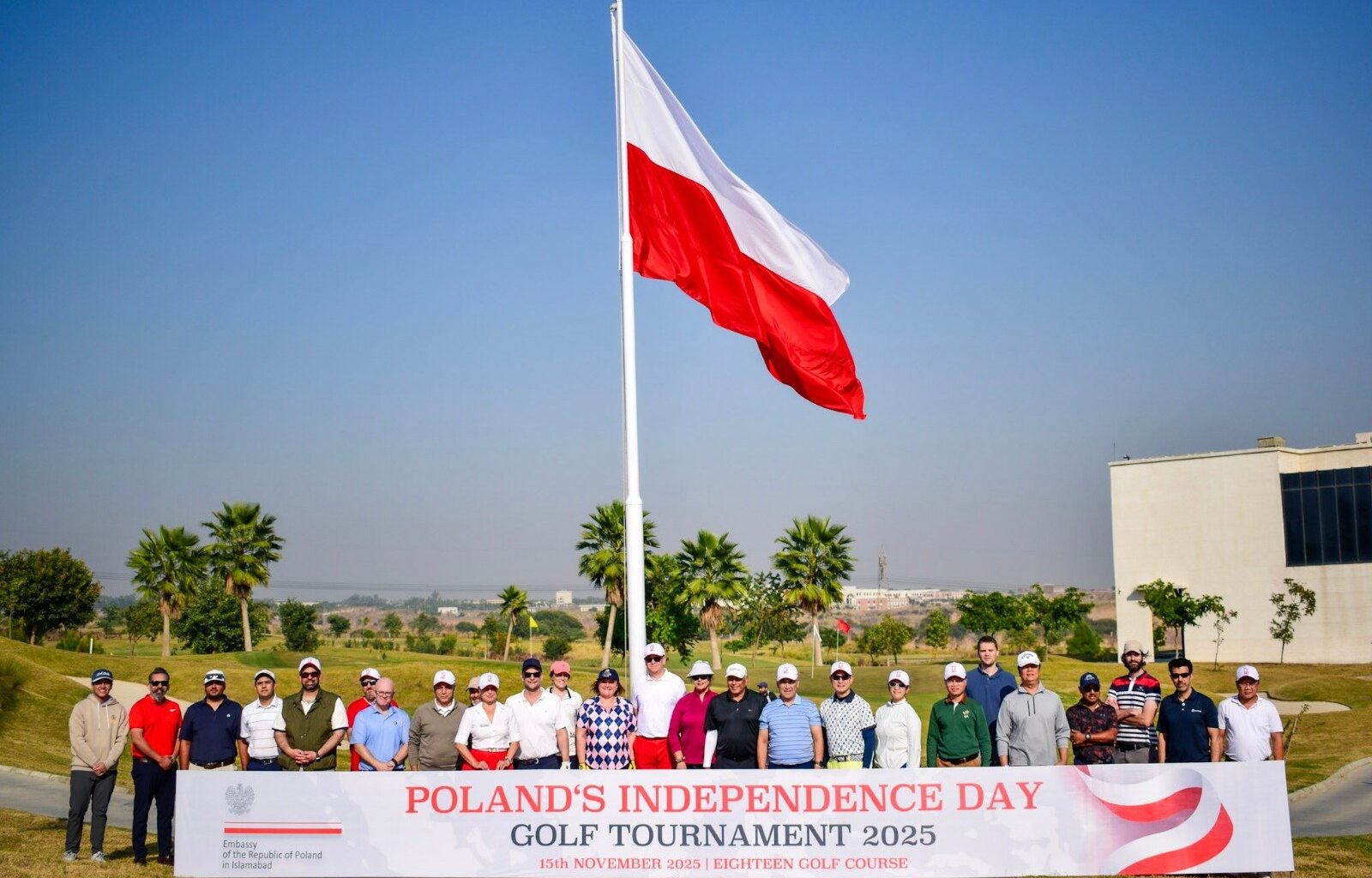 Diplomats Celebrate Poland’s Independence Day at Golf Course