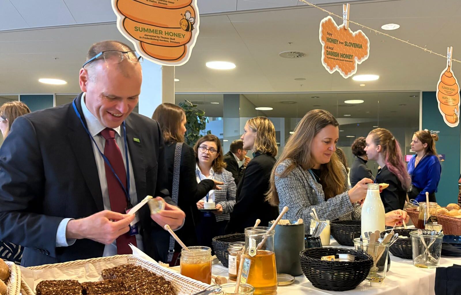 Slovenian Traditional Breakfast at the 75th Session of the WHO Regional Committee for Europe