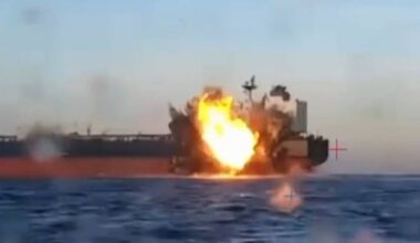 Sea-drone strike halts major Russian Caspian oil terminal