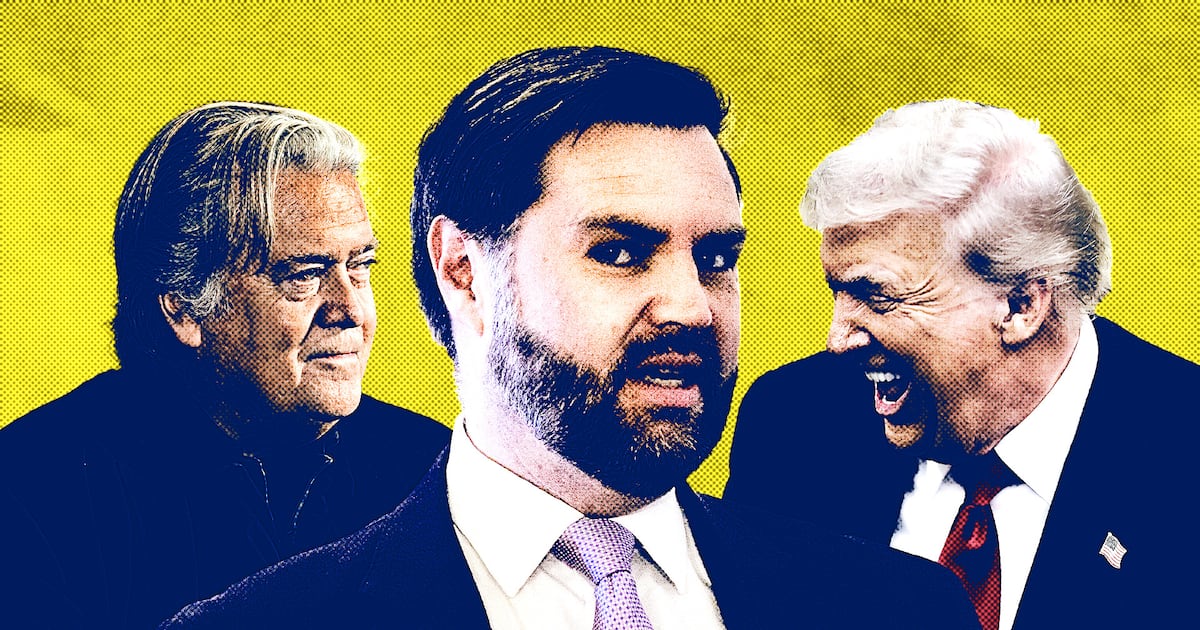 How Donald Trump and Steve Bannon Are Secretly Trolling JD Vance