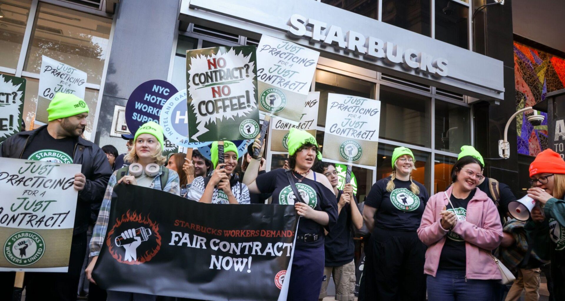 Starbucks workers are planning their ‘biggest strike’ ever -- The union said 92% of its members voted to strike
