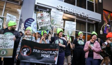 Starbucks workers are planning their ‘biggest strike’ ever -- The union said 92% of its members voted to strike