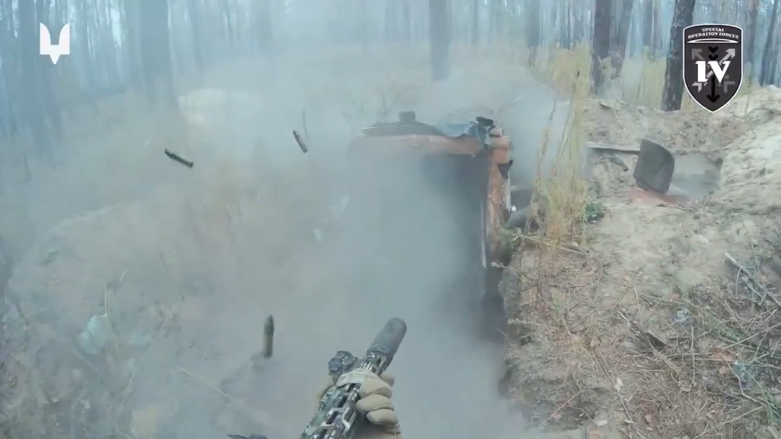 Ukrainian SOF Team of the 8th SOF Regiment infiltrated Russian lines in the Lyman direction and successfully cleared an enemy position. Published 12.11.2025