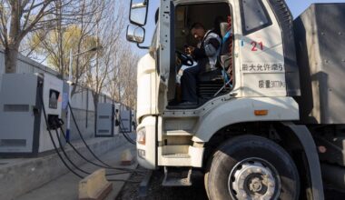China's diesel trucks are shifting to electric. That could change global LNG and diesel demand