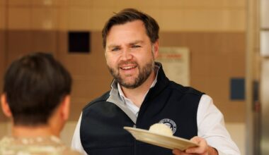 JD Vance Performs Turkey of a Thanksgiving Skit to Troops