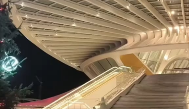 Mons / Bergen train station voted 7th most beautiful in the world.