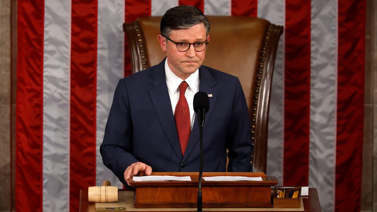 ‘He is following orders’: Mike Johnson warns release of Epstein Files could compromise ‘national security’