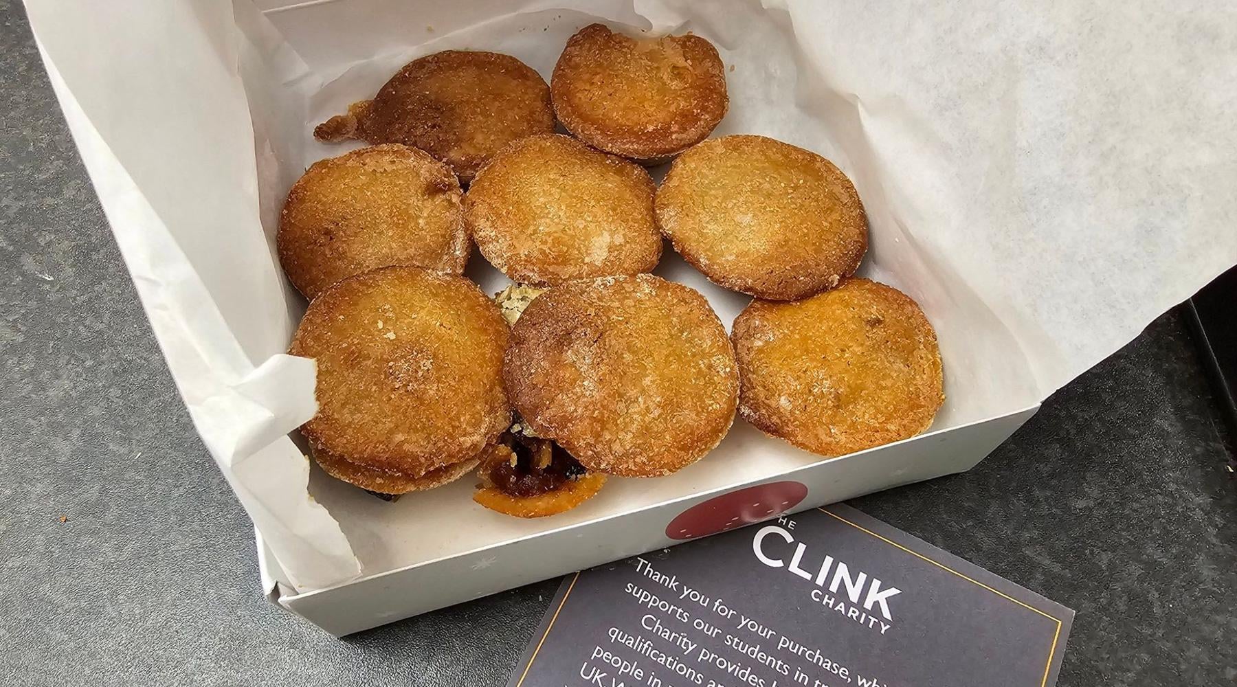 Brixton prison bakery now selling mince pies and Christmas hampers in aid of charity