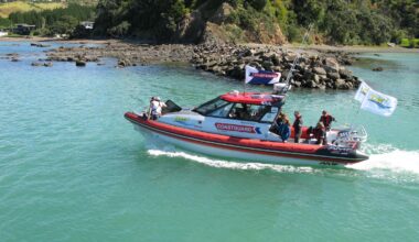 Search in progress off Whangārei coast for missing boat with 2 aboard