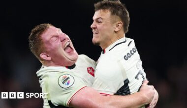 Wales 24-23 Japan: Jarrod Evans kicks late winning penalty against Eddie Jones' side