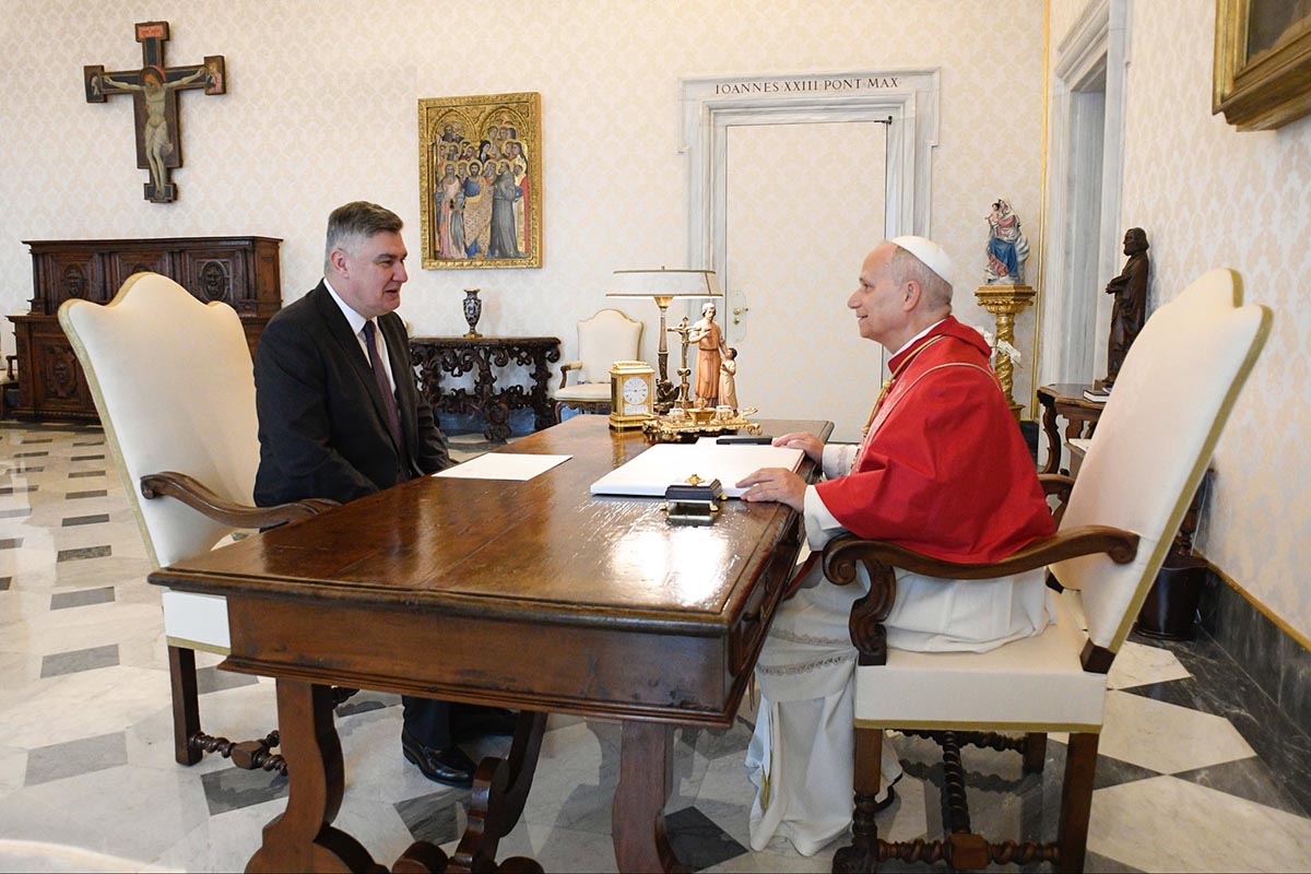 Croatian President Meets Pope Leo XIV