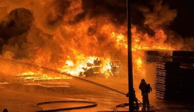 Arson charge laid after large Waiuku recycling fire