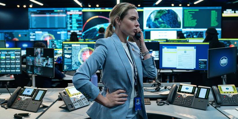 Rebecca Ferguson in A House of Dynamite in A House of Dynamite