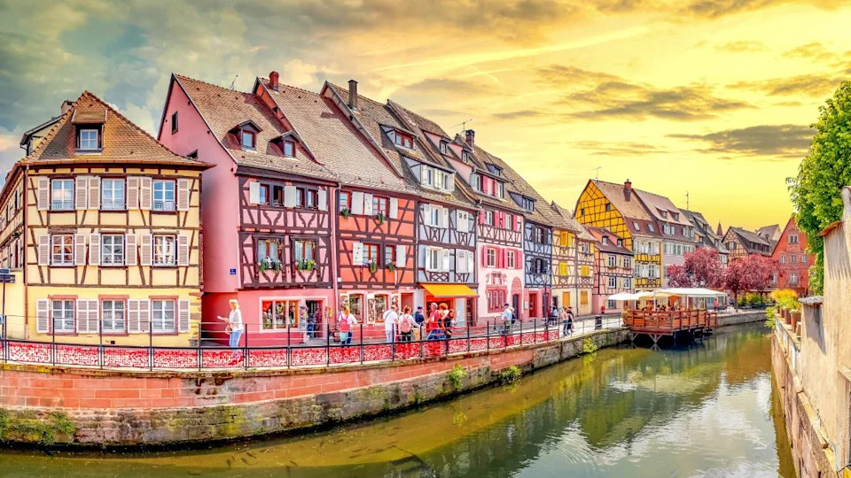 Old city of Colmar, France