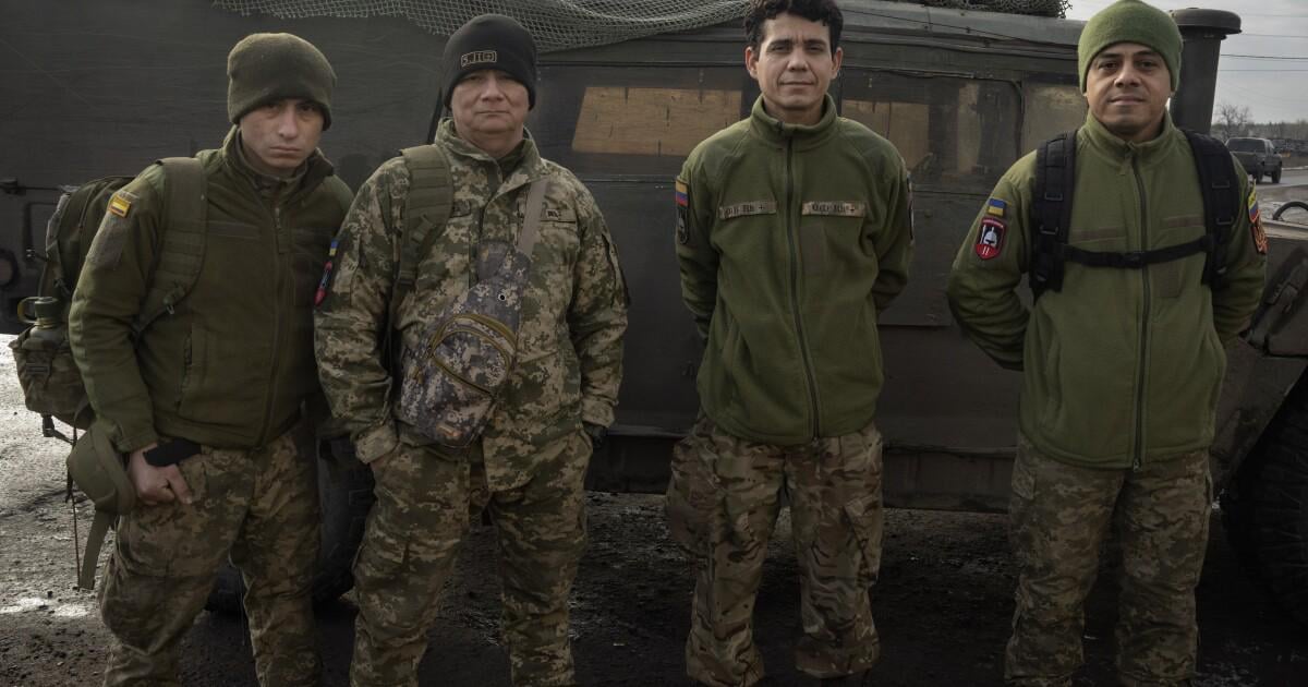 Colombian soldiers 'defend freedom' in Ukraine - for life-changing pay | WLRN