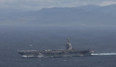 Gerald R. Ford Carrier Strike Group enters U.S. Southern Command area on Pete Hegseth's directive