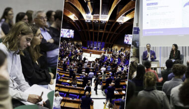 chaque mois, le Conseil de l’Europe organise des conférences à Strasbourg