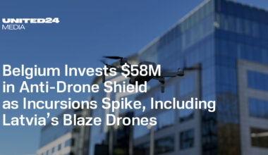 Belgium Invests $58M in Anti-Drone Shield as Incursions Spike, Including Latvia’s Blaze Drones — UNITED24 Media