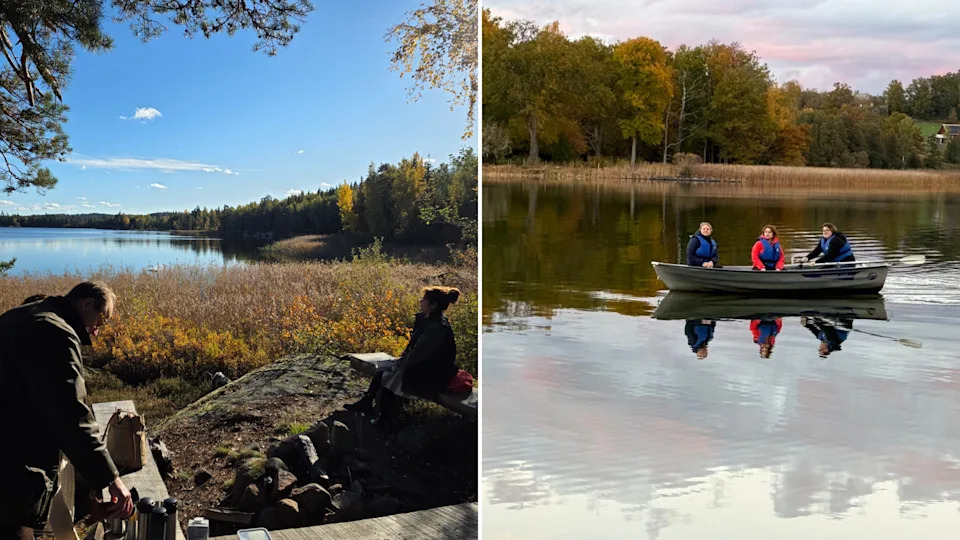 Wallby rowing and hiking