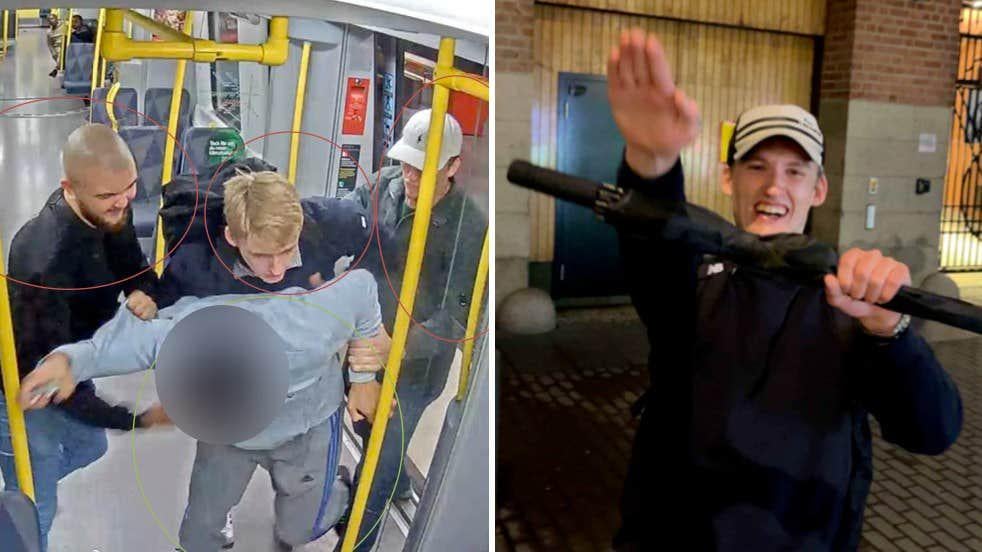 Fyra nazister dömda för misshandelsturné