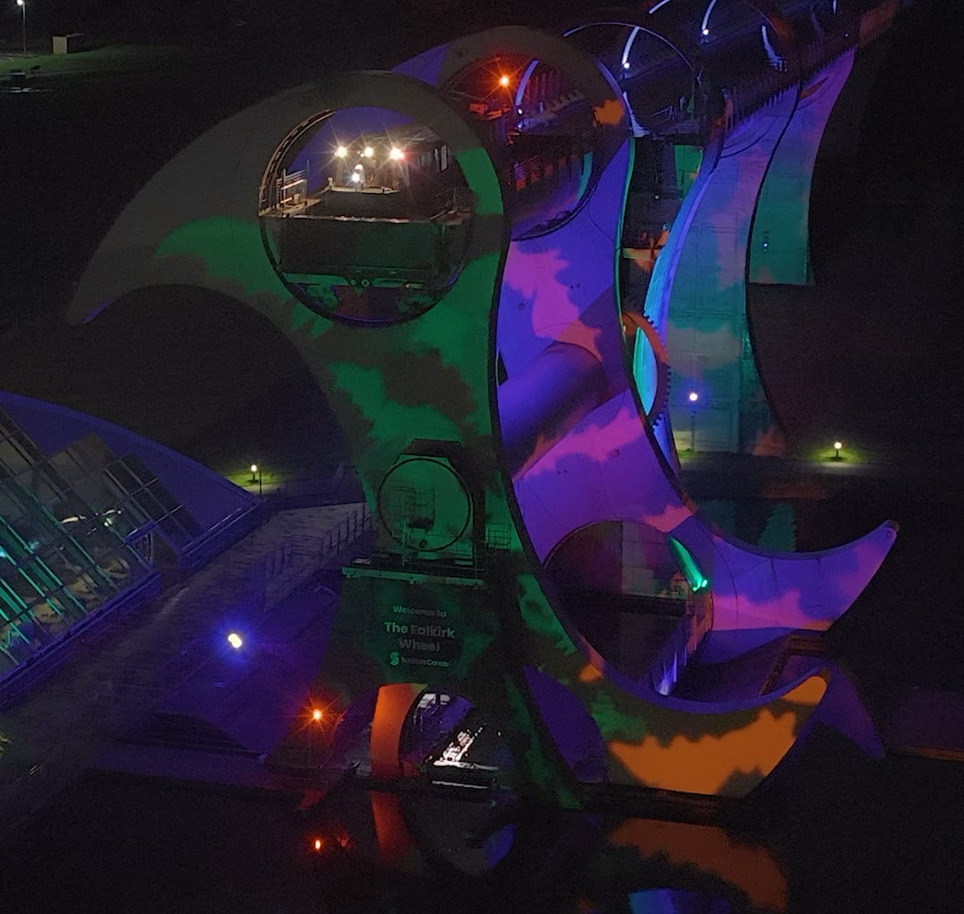 Halloween at the Falkirk Wheel