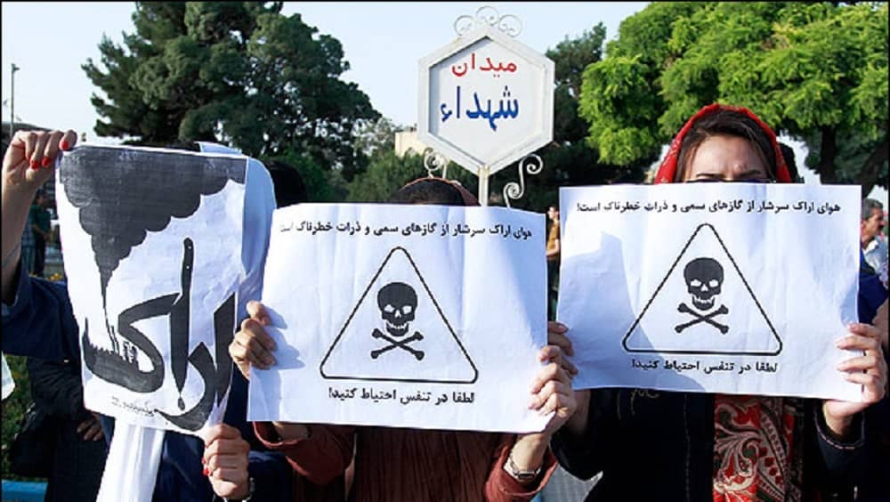 air pollution protest environment