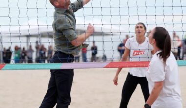 Prince William receives key to city, plays both football and beach volleyball on day 1 of Rio visit for Earthshot 2025