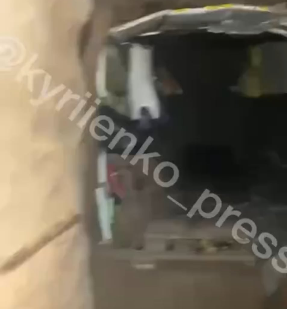 The trench where the Ukrainian soldier Serhiy Tyshchenko spent 471 continuous days in