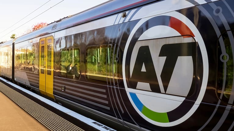 An Auckland Transport train (file image).