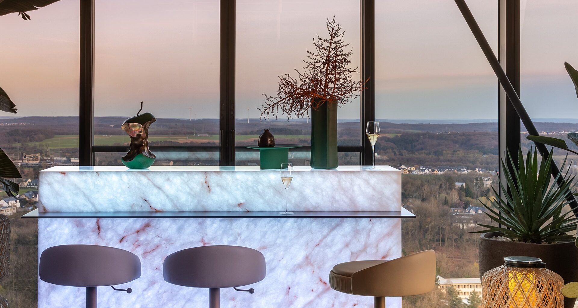 Antolini stone "undisputed focal point" of Luxembourg apartment