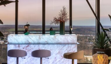 Antolini stone "undisputed focal point" of Luxembourg apartment