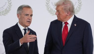 Canadia's Prime Minister Mark Carney says he apologized to Trump over anti-tariff ad