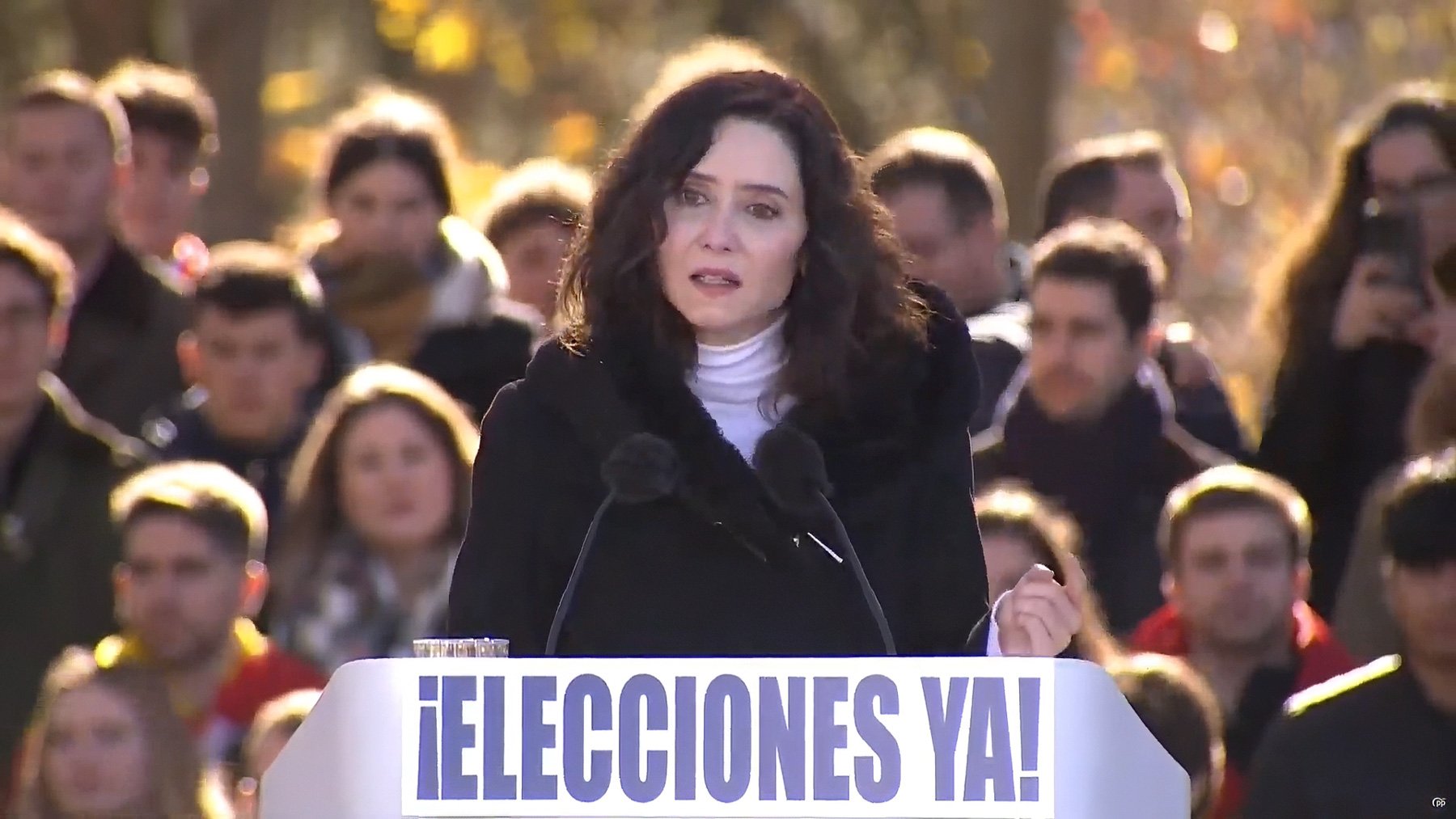 Ayuso proclama que "España está en manos de una mafia entregada a un proyecto totalitario"