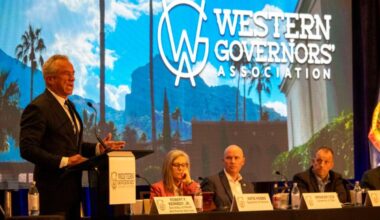 Western govs meet with Trump officials on water, energy, Medicaid