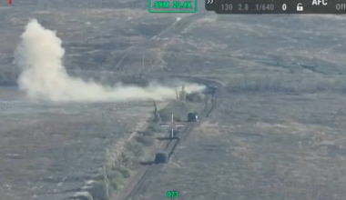 AFU destroyed  russian armored column  advancing in the Donbas region