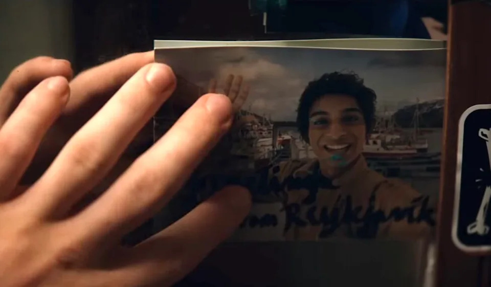 A postcard from Grover seen in the 'Percy Jackson and the Olympians' Season 2 trailer