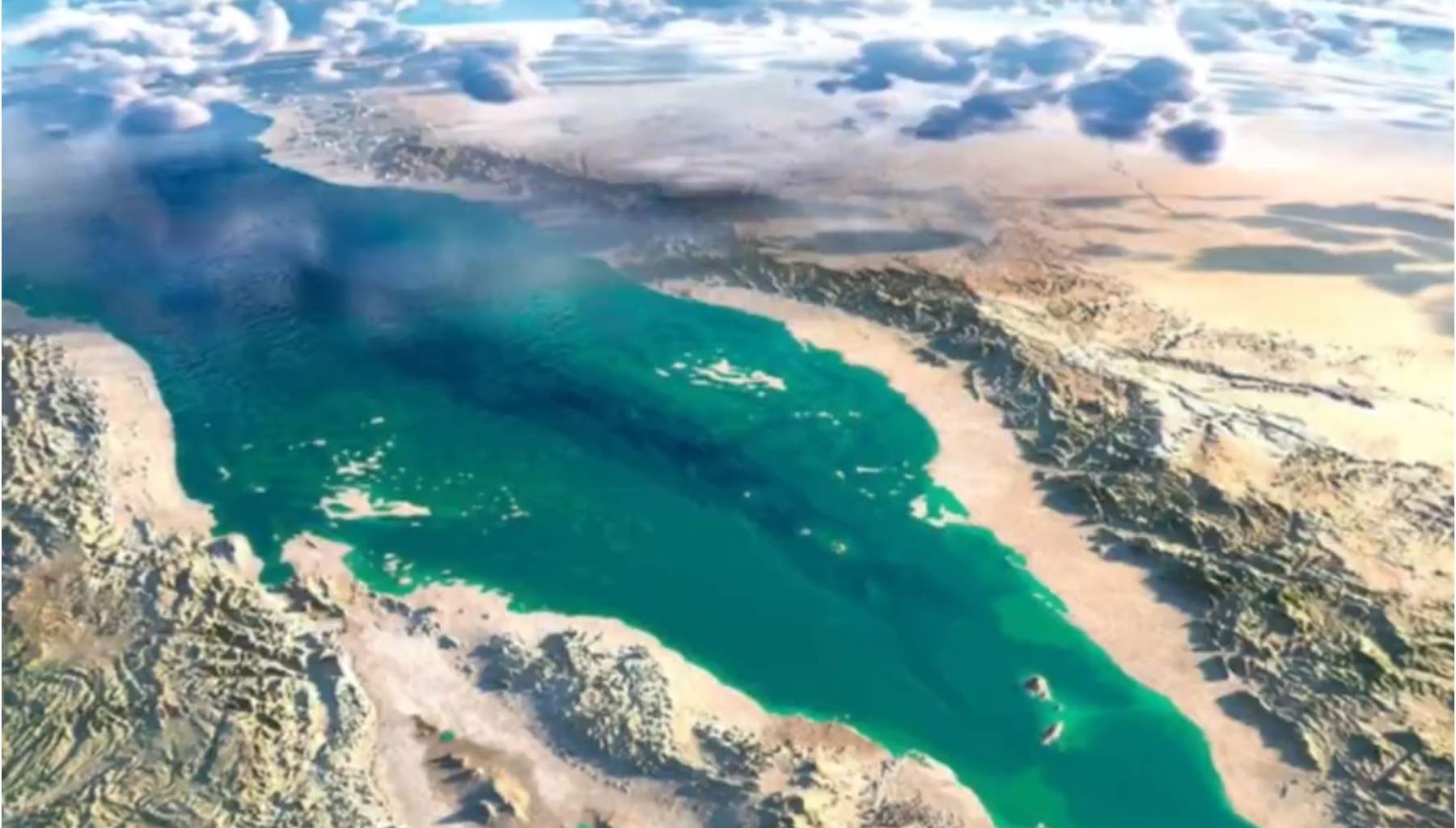 Sensacionāli jaunumi par Sarkano jūru: šis grandiozais notikums norisinājās pavisam “nesen”