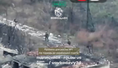 Ukrainian soldiers of the 34th Battalion of the 57th Motorized Rifle Brigade took out Russian soldiers with small arms fire and drones in Vovchansk. Published 10.11.2025