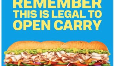 'When you're POTUS* they let you do it.' If you like that, don't vote tomorrow. Open carry a sub.