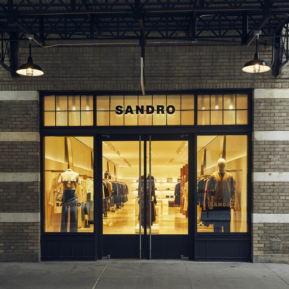 Sandro boutique in New York
