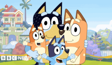 Bluey arrives in Cardiff ahead of Welsh-language launch