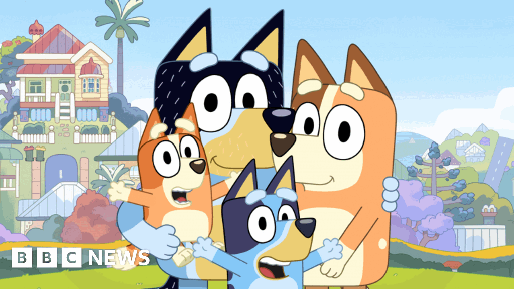 Bluey arrives in Cardiff ahead of Welsh-language launch