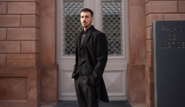 Francisco Bastos, le fils de Diana Santos, devant le tribunal de Diekirch.