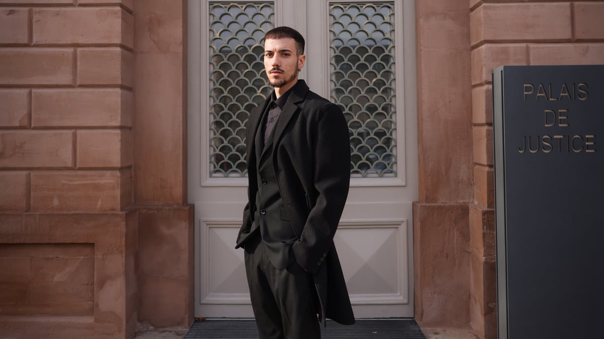 Francisco Bastos, le fils de Diana Santos, devant le tribunal de Diekirch.